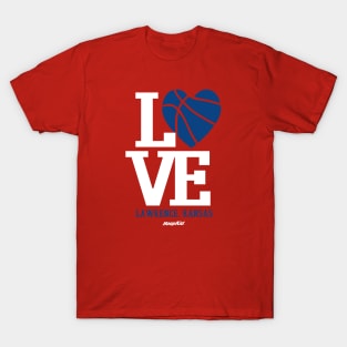 I Love Kansas Basketball T-Shirt